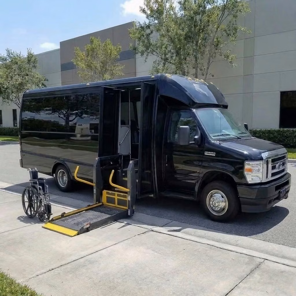 daphne 18 passenger minibus wheelchair lift