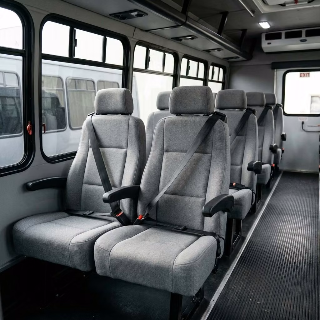 daphne 35 passenger minibus reclining seats