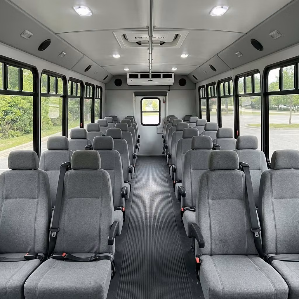 daphne 35 passenger minibus seating