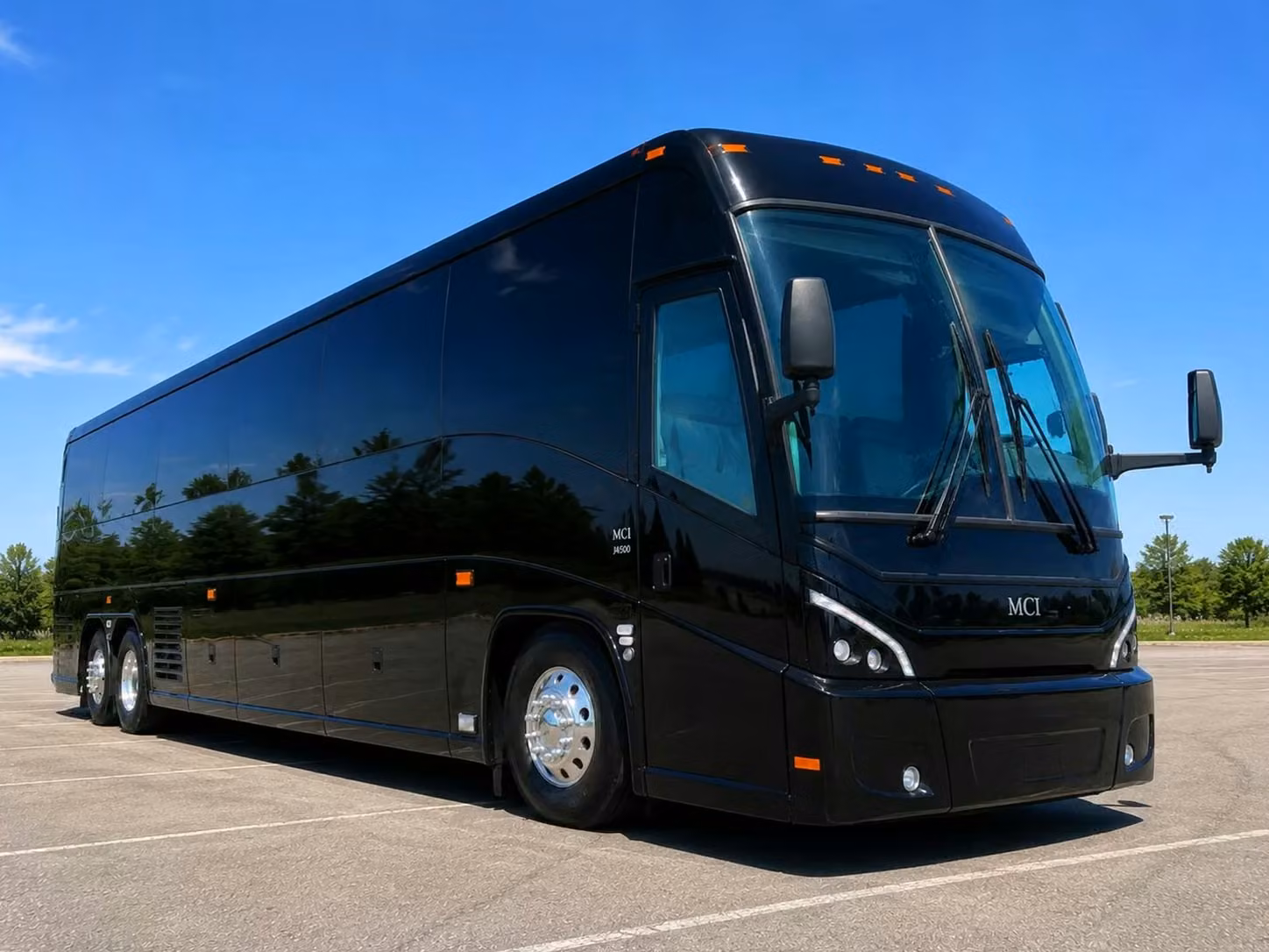 daphne 56 passenger school charter buses with undercarriage gear storage