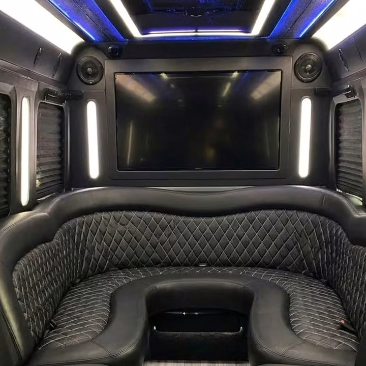 daphne party bus sound system