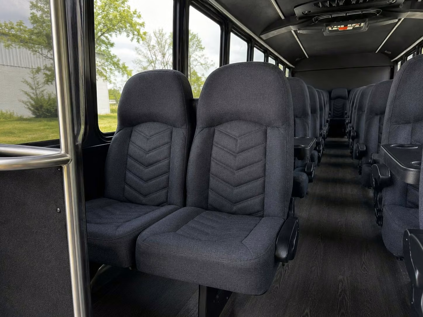 25 passenger minibus interior
