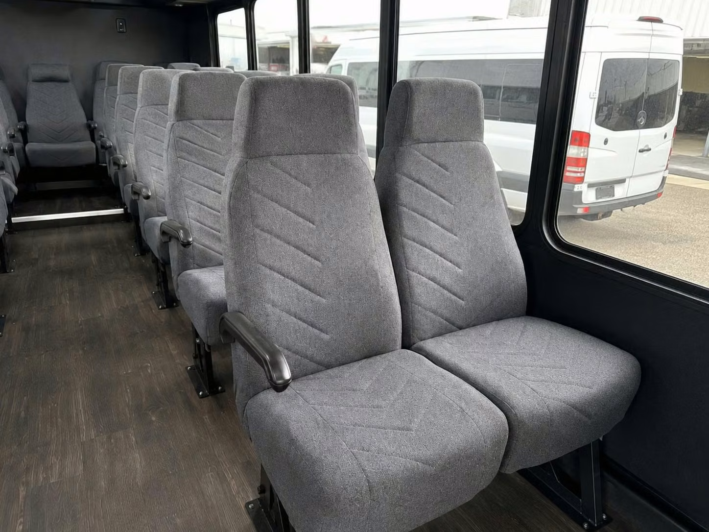 18 passenger minibus inside